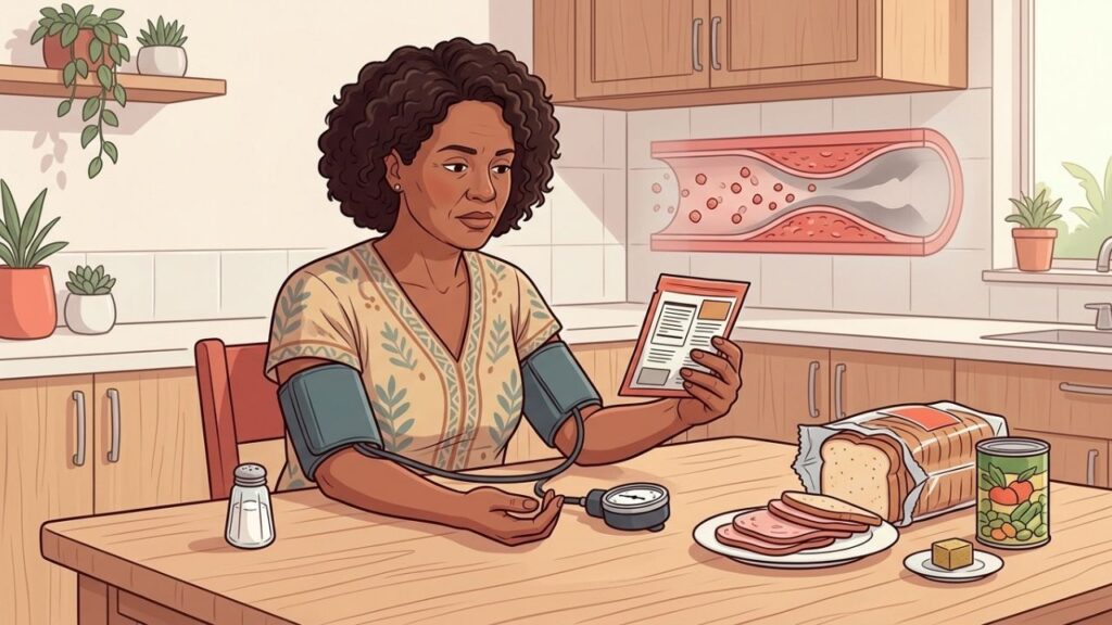 Controlar a pressão exige observar também o sódio escondido nos alimentos.