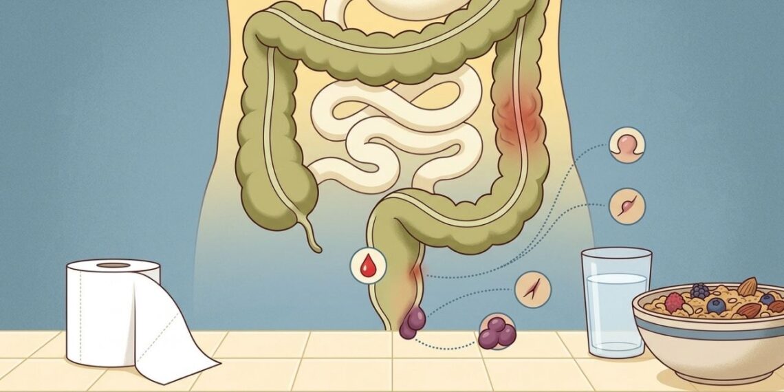 As fezes vêm com sangue vivo de vez em quando, mas some sozinho? O intestino pode estar sinalizando algo que precisa ser visto