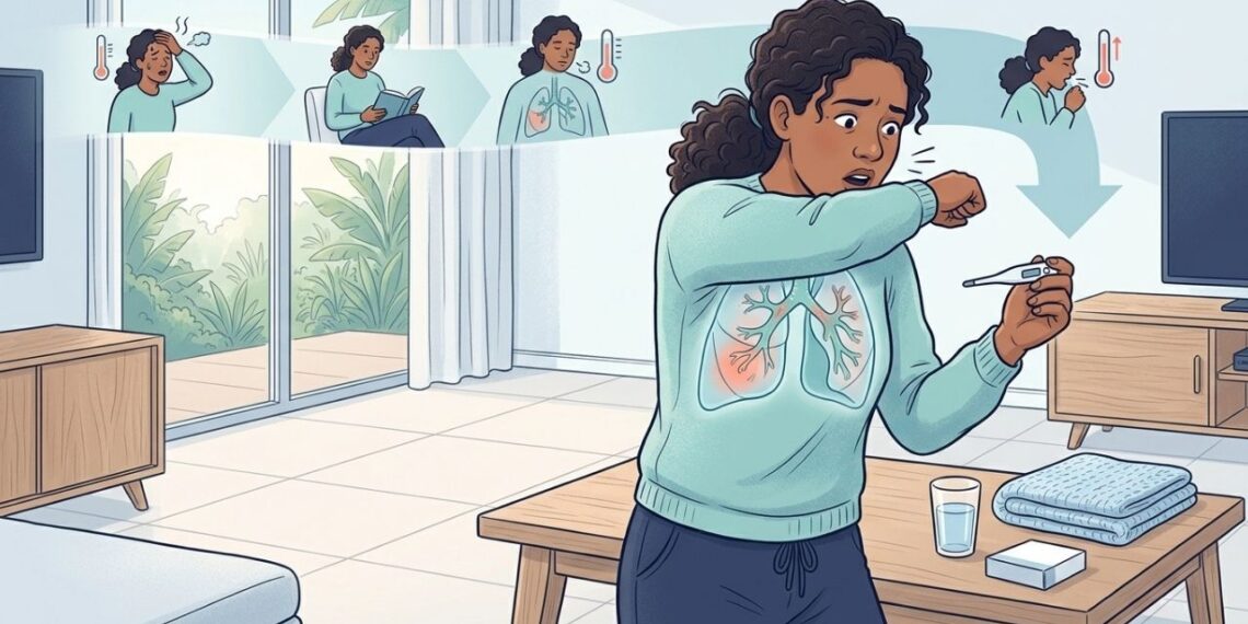 A tosse que volta depois de uma melhora pode indicar uma complicação respiratória