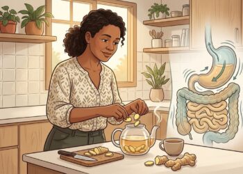 Ferver pedaços de gengibre: por que essa infusão é tão consumida e quais benefícios digestivos têm respaldo científico