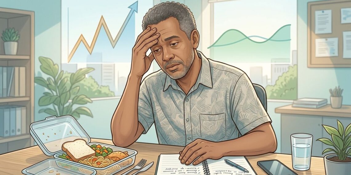 Sentir sono depois do almoço nem sempre é comida pesada: estudo liga sonolência pós-prandial à resistência à insulina