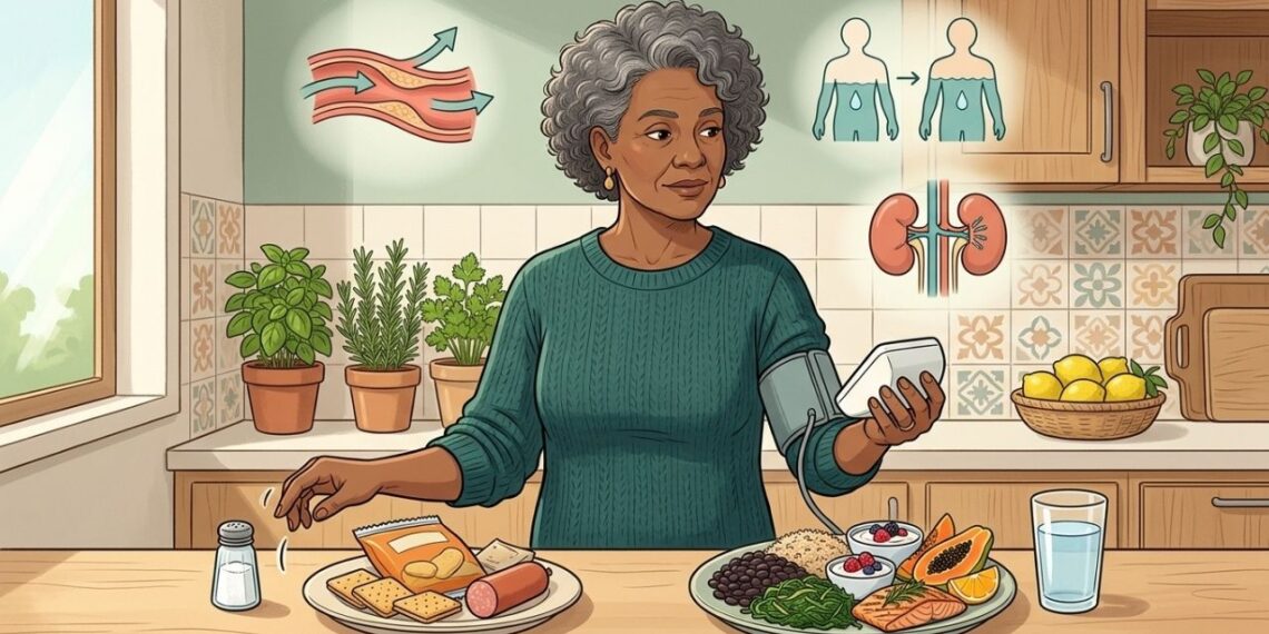 Dieta DASH ou redução do sal: qual intervenção diminui mais a pressão arterial?