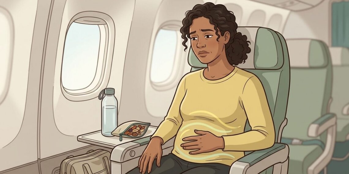 O intestino também sente a viagem e pode mudar mesmo quando a alimentação parece igual