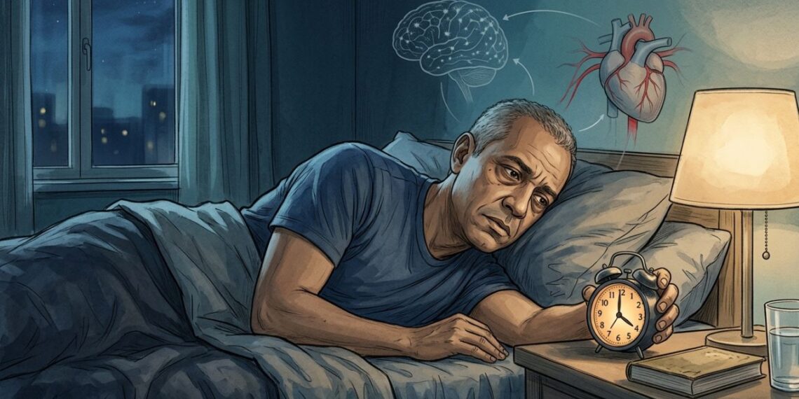 Dormir menos de 7 horas após os 50 pode afetar a memória e o coração