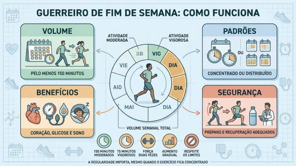Volume semanal, formas de distribuição, benefícios e cuidados para treinar com segurança.