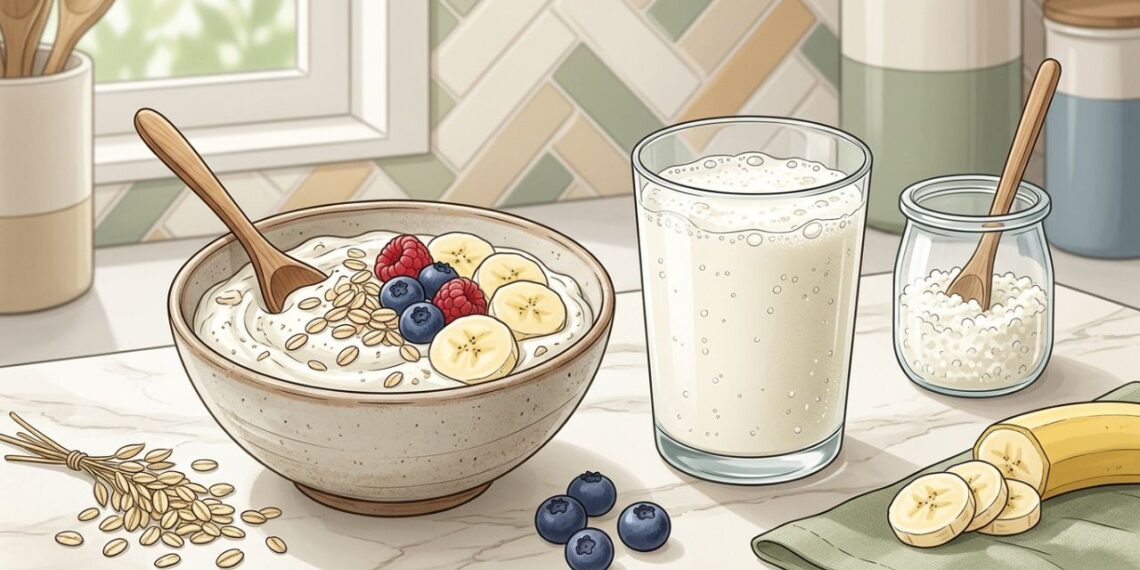 Iogurte natural ou kefir: qual é melhor para a imunidade e a saúde intestinal