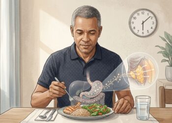 Jejum intermitente e gordura abdominal estudo investiga relação com glicose e metabolismo em adultos