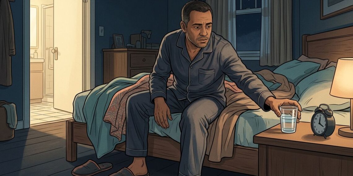 Sentir muita sede e urinar várias vezes à noite com frequência pode ser um dos primeiros sinais de diabetes tipo 2 que exige diagnóstico