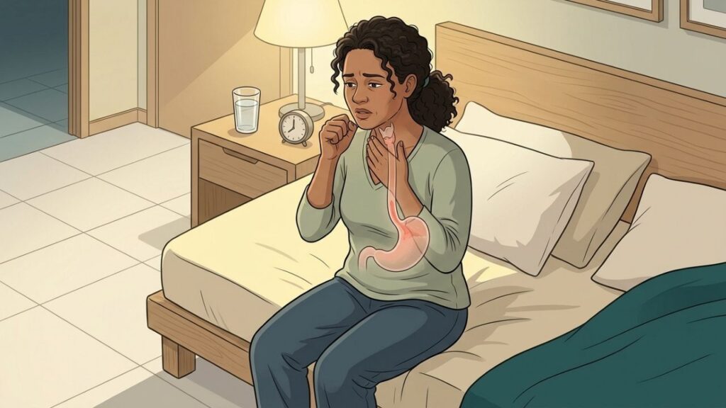 O refluxo pode irritar a laringe mesmo quando não existe azia.