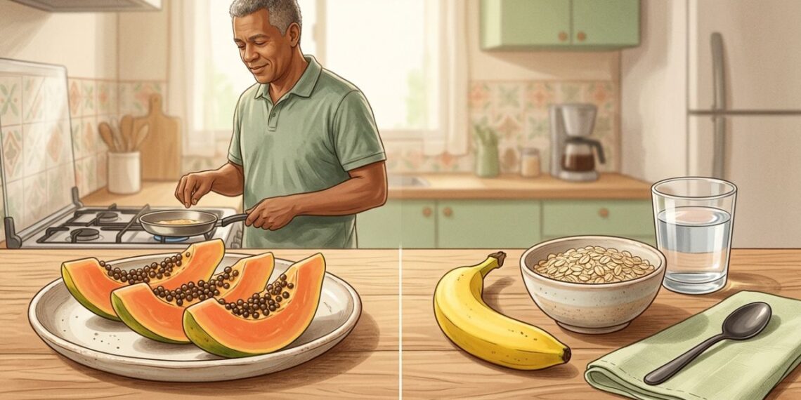 Mamão ou banana em jejum qual é melhor para a digestão e o intestino