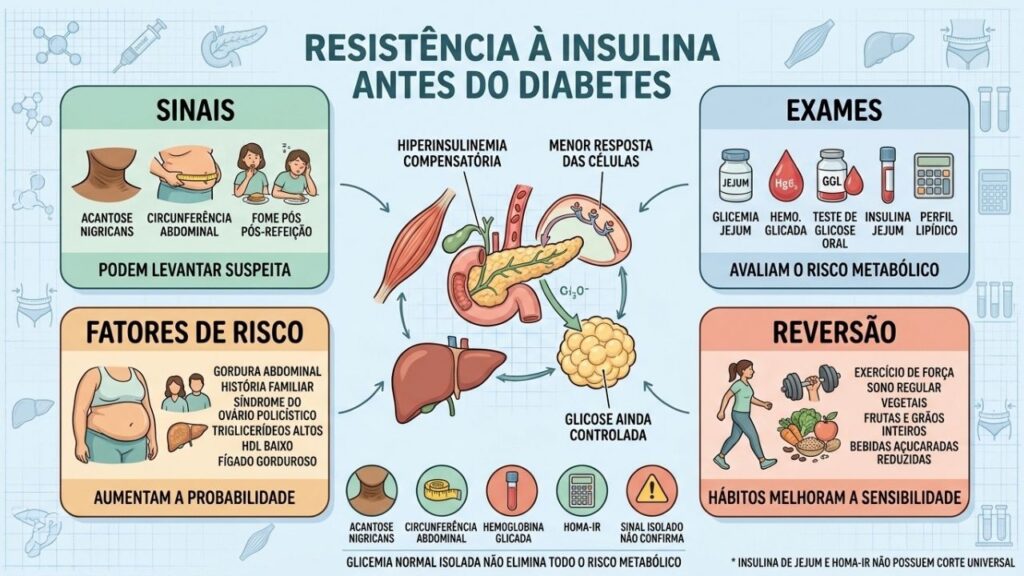 Sinais, exames, fatores de risco e hábitos orientam a prevenção do diabetes.