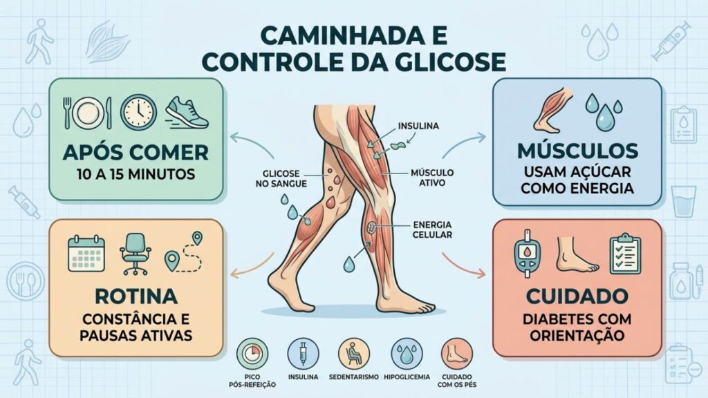 Horário, músculos, rotina e cuidado tornam a caminhada mais eficiente.