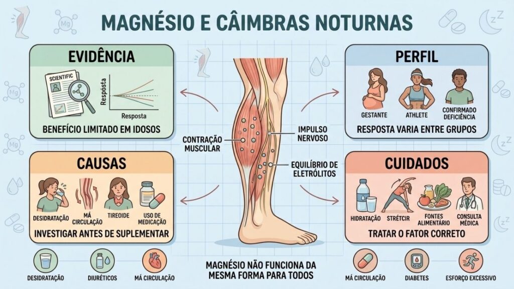 Evidência, perfil, causas e cuidados orientam o uso responsável do magnésio.