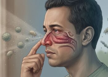 Espirros em sequência, coceira no nariz e olhos lacrimejando formam um padrão diferente do resfriado comum