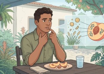 A boca começa a coçar logo após comer maçã, pêssego ou outras frutas cruas? A reação pode ter ligação com alergia ao pólen