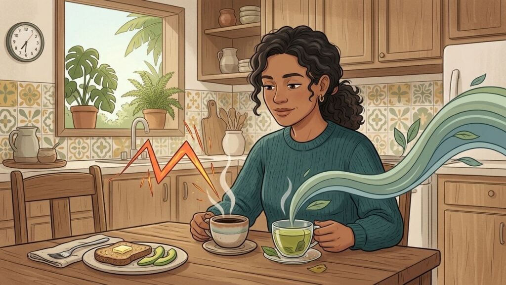 Sensibilidade à cafeína define qual bebida combina melhor com cada manhã.