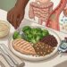 Alimentos ricos em cromo e fibras que ajudam no controle da glicose em pessoas com diabetes tipo 2