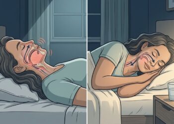 O ronco piora quando você dorme de barriga para cima? A posição pode facilitar o fechamento da garganta