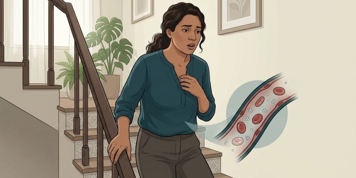 Falta de ar em esforços leves nem sempre é falta de preparo físico: estudo liga dispneia à anemia subdiagnosticada