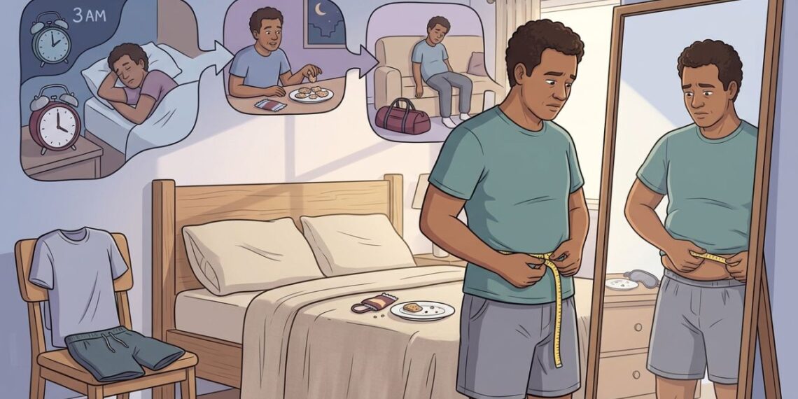 Será que dormir menos de 6 horas por noite realmente engorda?
