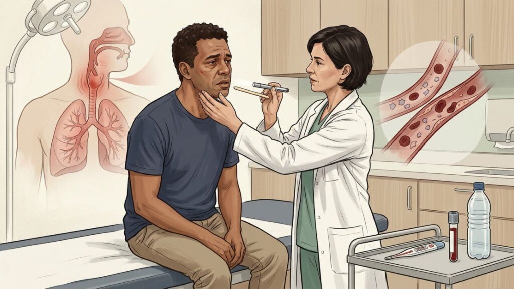 Avaliação clínica e hemograma ajudam a distinguir dengue de gripe.