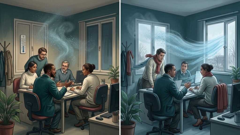 O frio muda a rotina, mas somente o vírus influenza causa gripe.