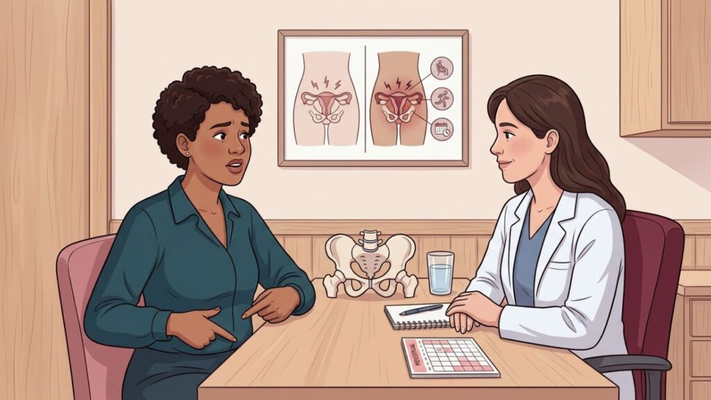 Dor menstrual que afeta a rotina merece investigação com ginecologista.