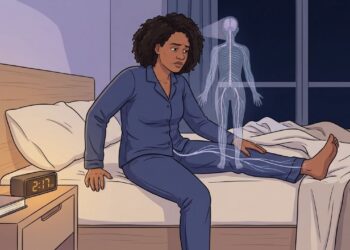 Uma dor nas pernas piora à noite e pode ser síndrome das pernas inquietas