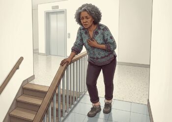 A falta de ar ao subir escadas pode indicar risco de insuficiência cardíaca se for progressiva e ignorada