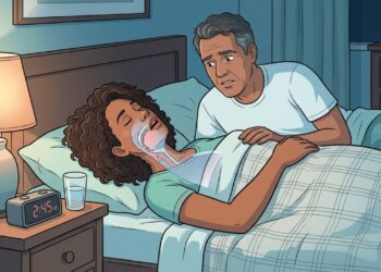 Acordar cansado mesmo dormindo 8 horas e roncar alto com frequência pode ser um dos primeiros sinais de apneia do sono