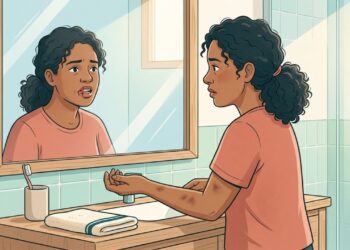 Sangramento na gengiva que retorna com frequência junto com hematomas fáceis e cansaço pode ser um alerta esquecido de deficiência de vitamina C ou alterações na coagulação