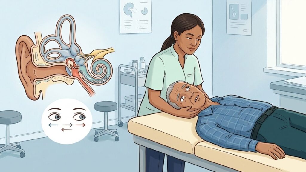 Testes posicionais ajudam a identificar a origem vestibular das crises de tontura.