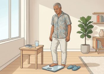 Qual é a maneira correta de pesar-se em casa e com que frequência isso faz sentido?