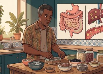 Alimentos ricos em ômega-3 e fibras que ajudam no controle do colesterol em pessoas com LDL alto