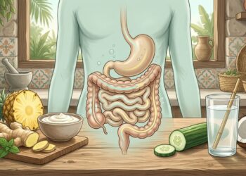 Alimentos que ajudam a reduzir o inchaço na barriga durante o dia e como escolher o melhor para você