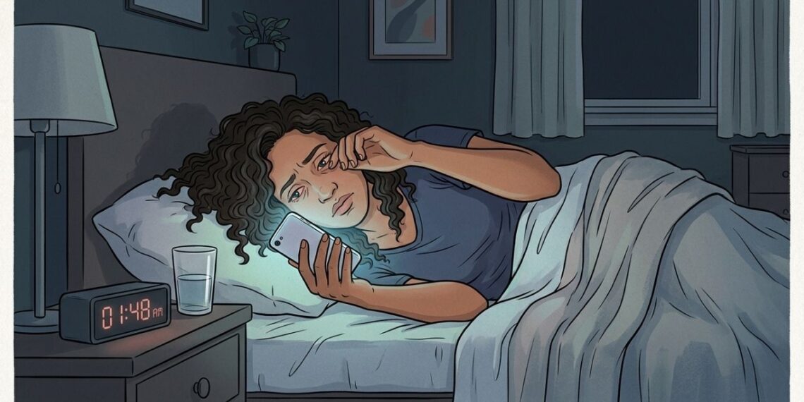 Desde irritação nos olhos até insônia, estudos explicam os perigos do uso excessivo do celular à noite