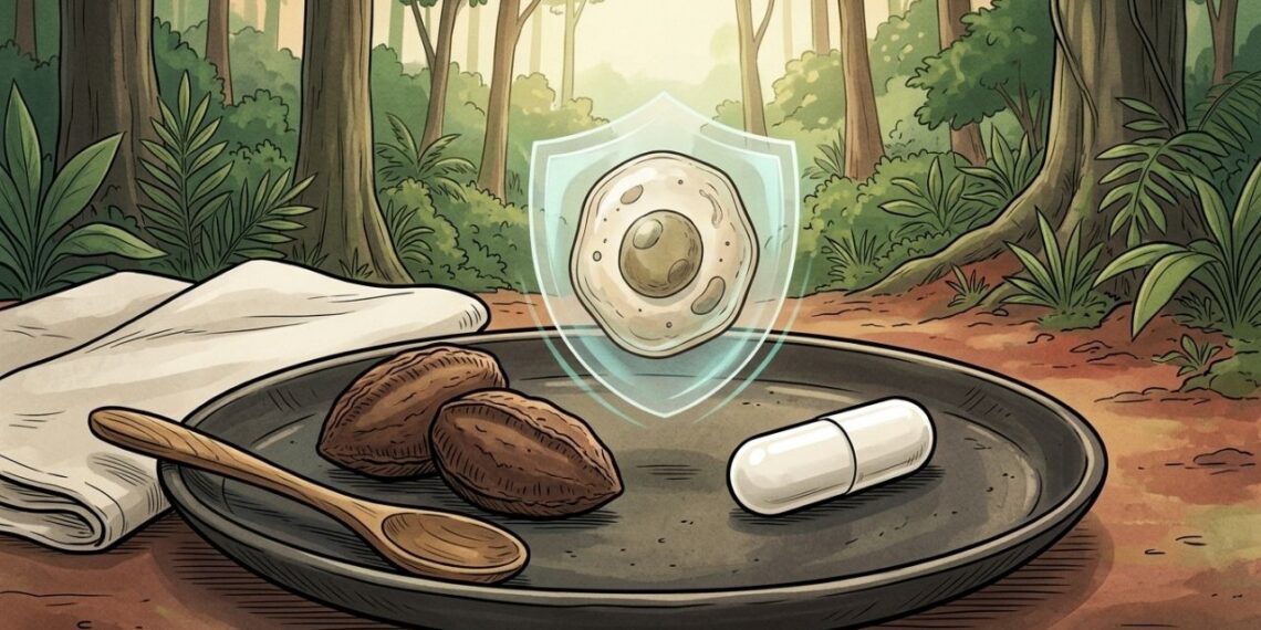 Segundo estudos em alimentação saudável, castanha-do-pará no lanche traz praticamente os mesmos benefícios antioxidantes que suplementos de selênio vendidos em farmácia