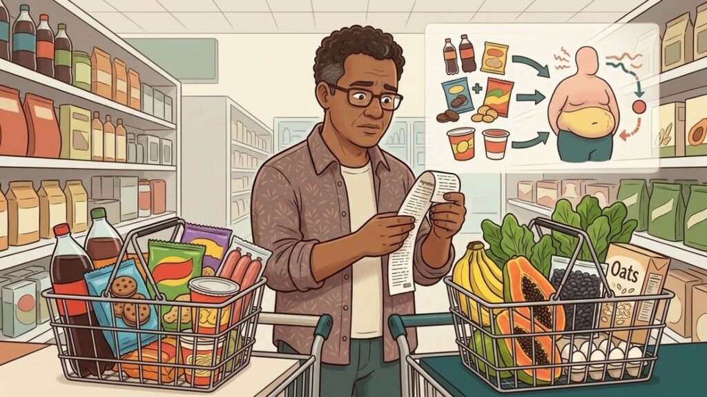 Trocar produtos industriais por comida simples ajuda a controlar fome e peso.