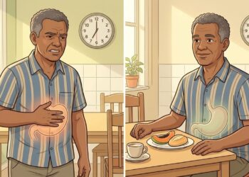 A dor no estômago aparece em jejum e melhora após comer: o momento do sintoma ajuda a identificar as causas