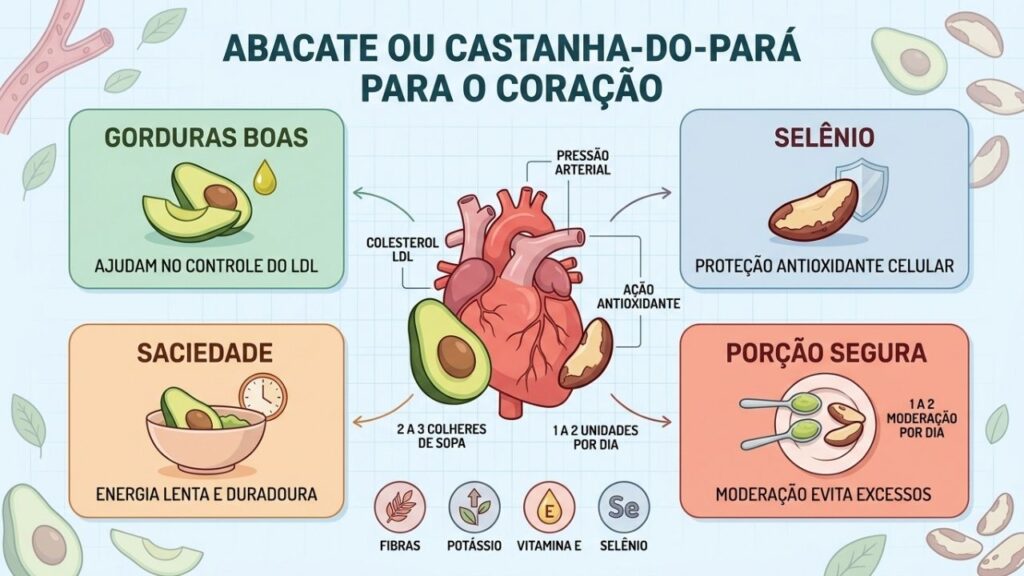 Quatro critérios comparam benefícios, saciedade, nutrientes e porções seguras para o coração.