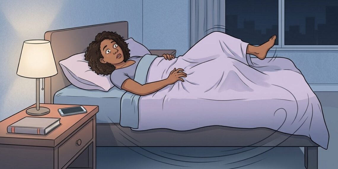 O corpo dá um tranco e parece cair bem na hora de dormir? Esse sobressalto tem uma explicação