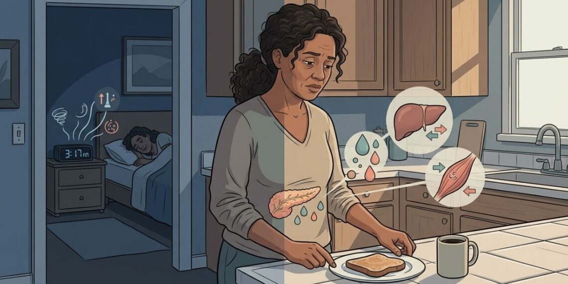 Em quanto tempo dormir pouco pode começar a prejudicar o controle da glicose?