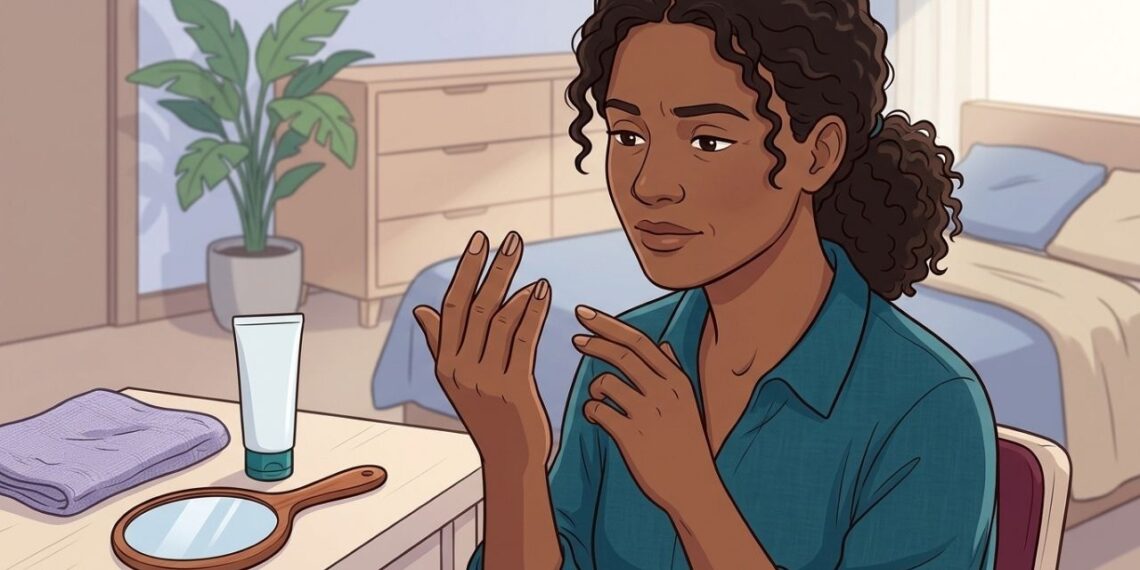 Unhas com linhas escuras. Quando você deve se preocupar?