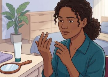Unhas com linhas escuras. Quando você deve se preocupar?