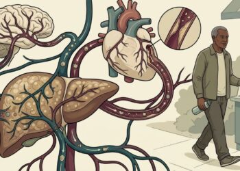 Acúmulo de gordura no fígado pode aumentar o risco de demência e doença cardiovascular
