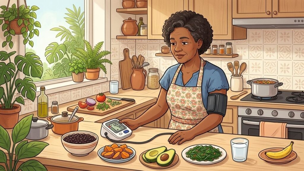 Variar as fontes de potássio fortalece uma alimentação amiga da pressão.