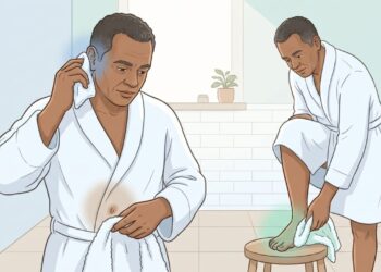 Quais são as 3 áreas que você não lava adequadamente, mesmo tomando banho todos os dias?