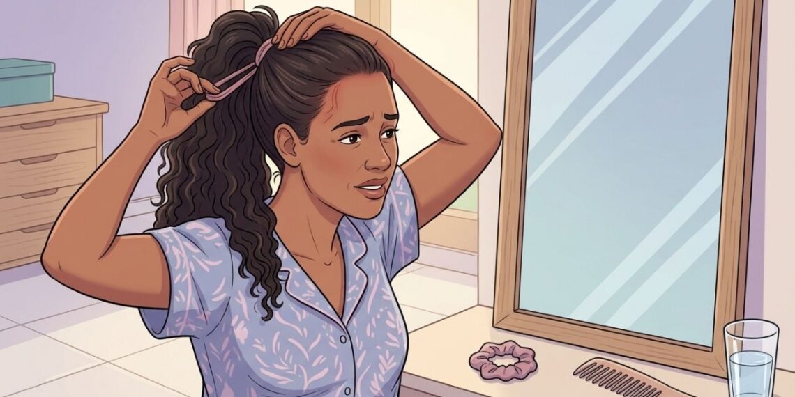 A dor de cabeça aparece com o cabelo preso e melhora quando você solta? A tração do penteado pode ser o gatilho
