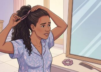 A dor de cabeça aparece com o cabelo preso e melhora quando você solta? A tração do penteado pode ser o gatilho