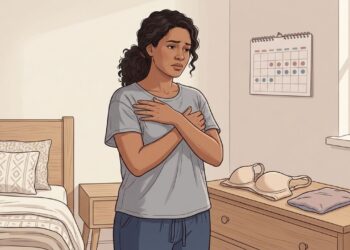 A dor nas mamas aparece antes da menstruação e melhora depois? O ciclo pode explicar esse padrão